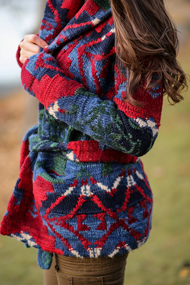 exclusive hand knit for ralph lauren